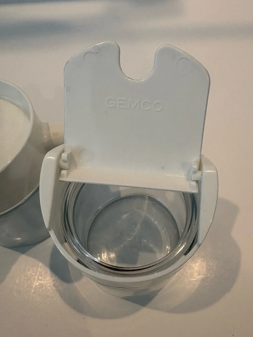 Gemco Sugar and Creamer Set Vintage  White